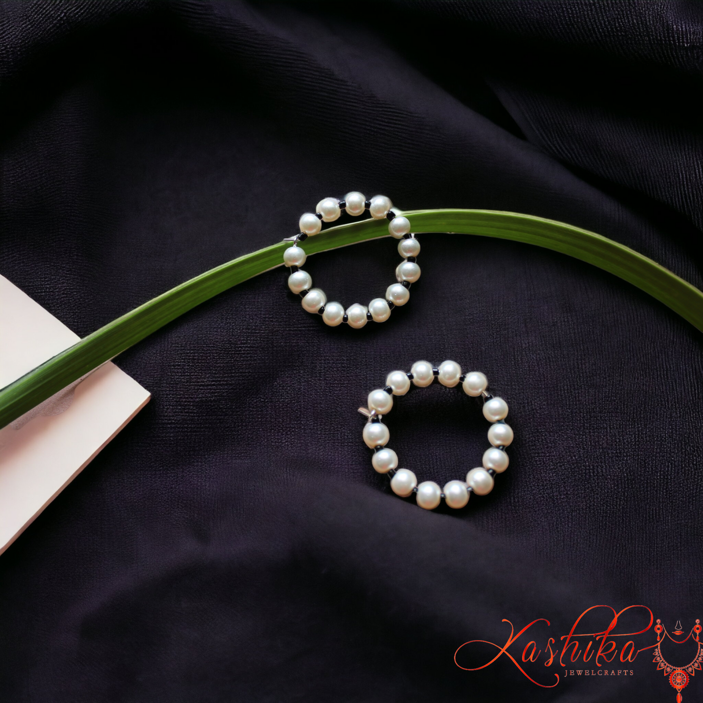 Pearl Hoop Earrings