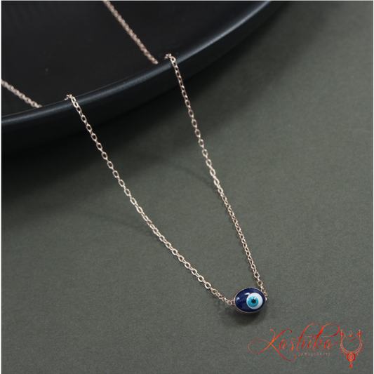 Evil Eye Oval Shaped Chain