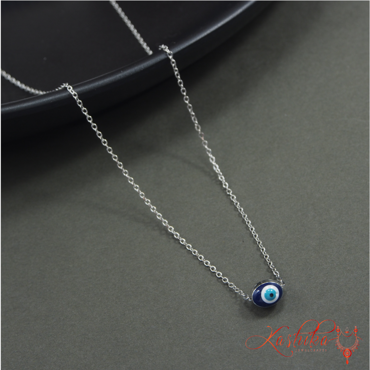 Evil Eye Oval Shaped Chain