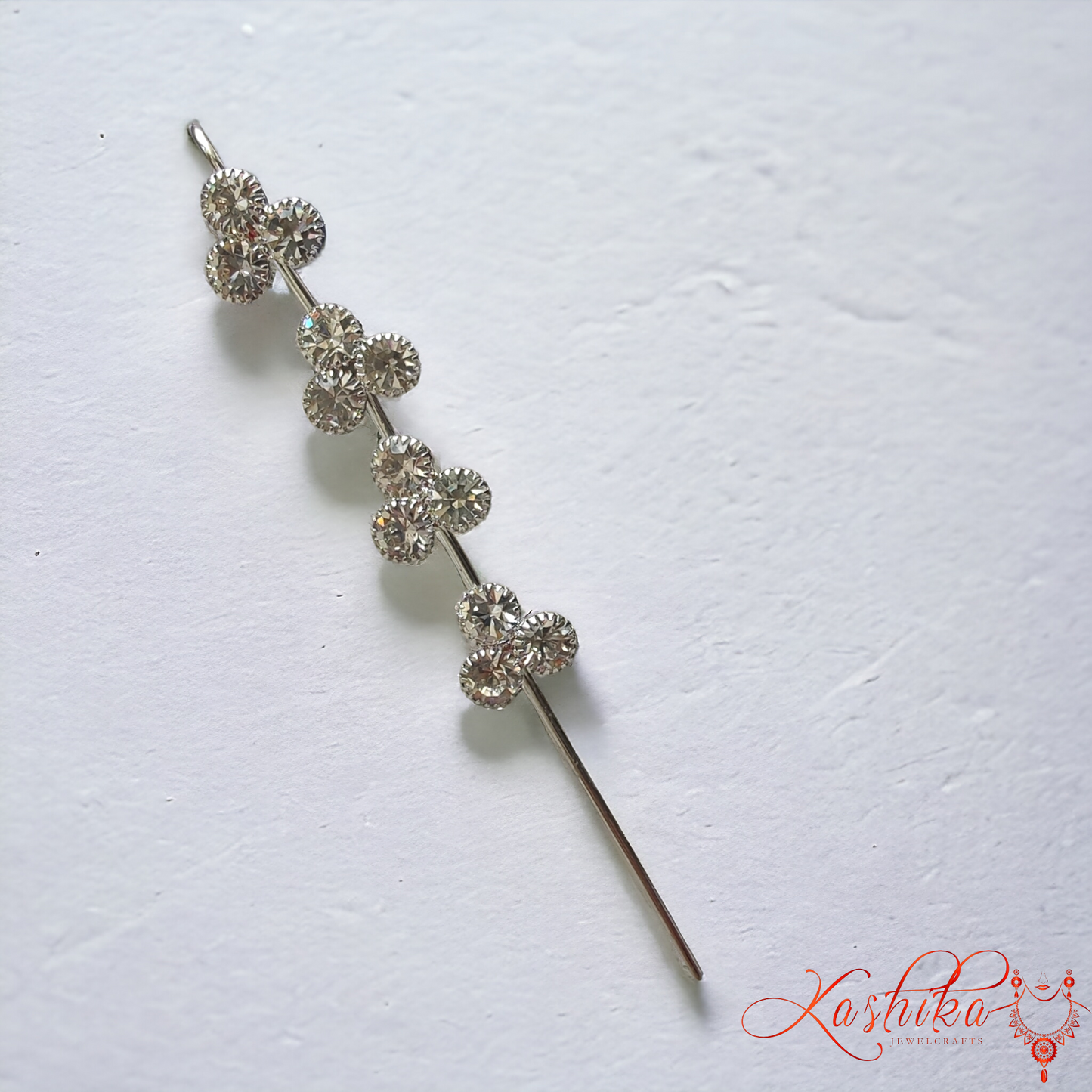 The Four Flower Diamond Earcuff