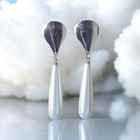 Ivory drop earrings