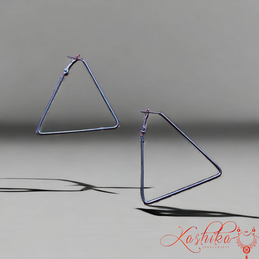 Triangle Stud Earrings